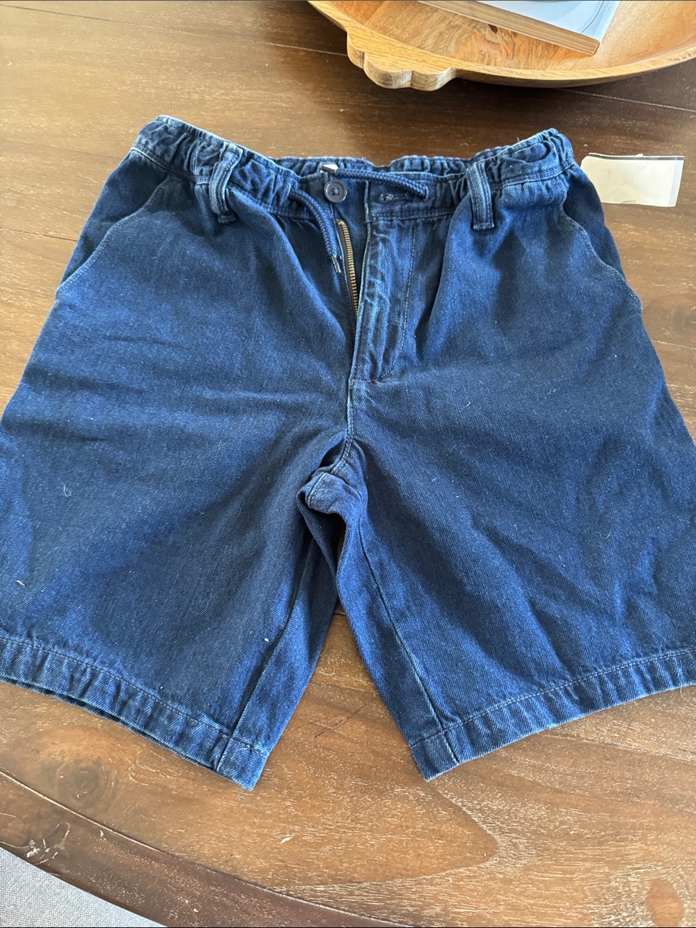 GAP Boys Navy Blue Elastic Waist Shorts